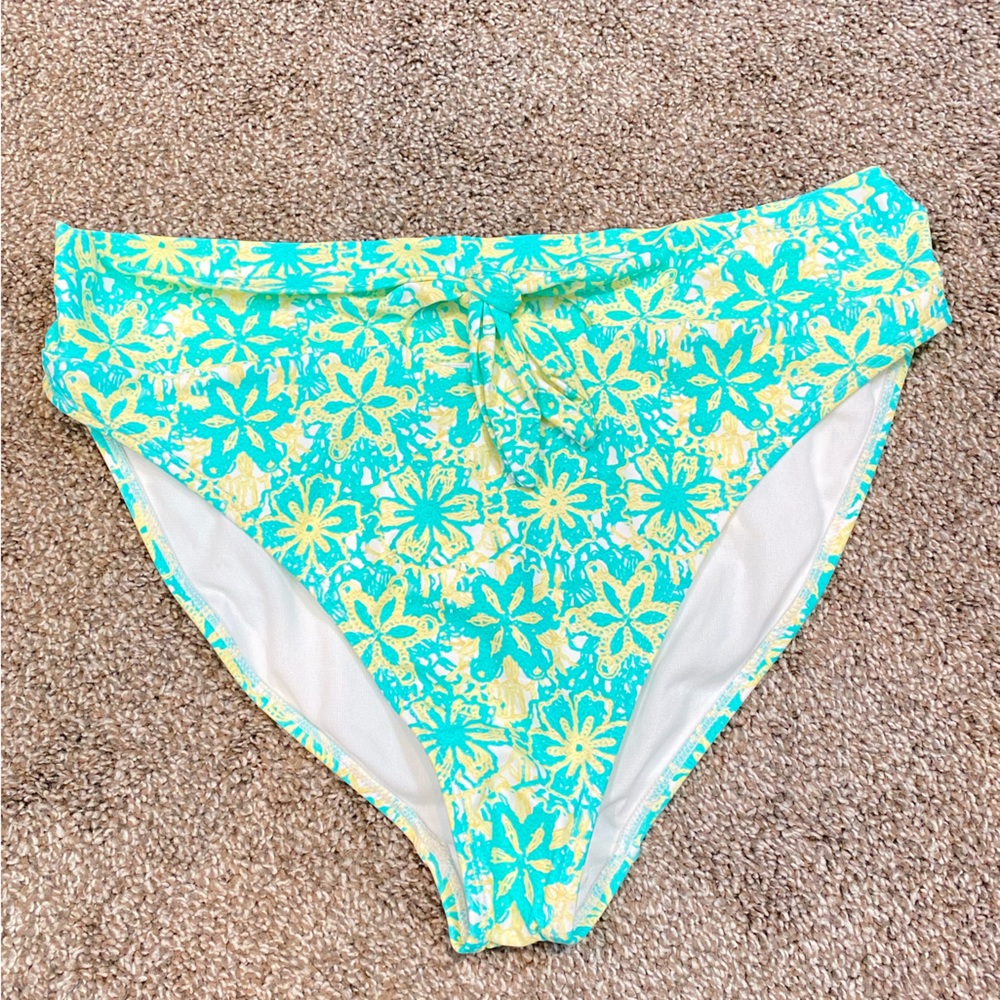 New!  Celebrity Pink Floral Printed Bikini Bottoms
